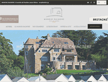 Tablet Screenshot of manoirdalmore.com